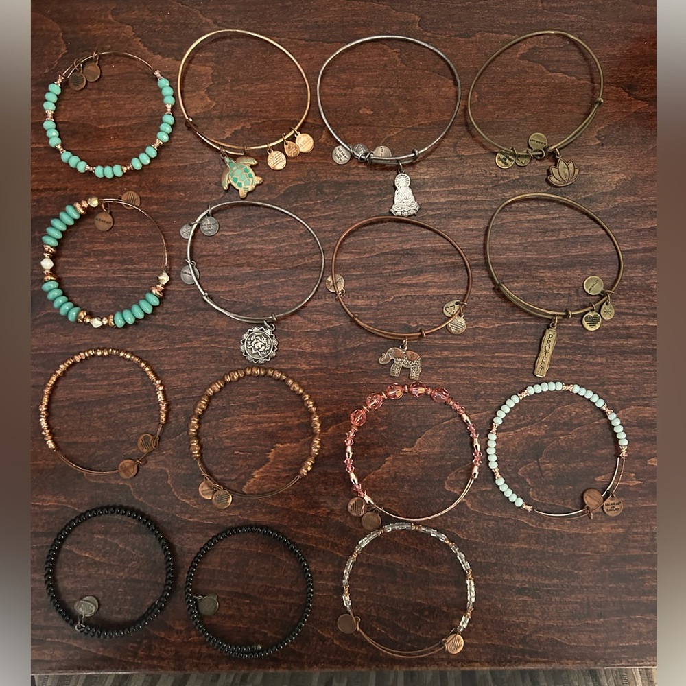 15 Alex and Ani Bracelets